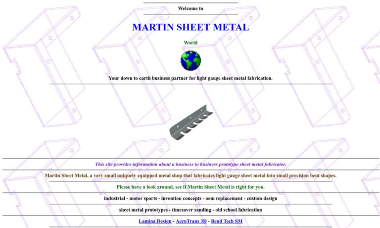 Martin Sheet Metal World