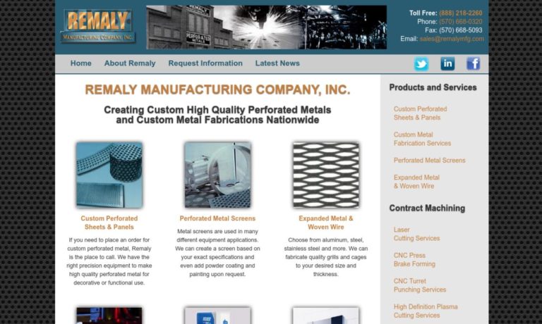 Remaly Manufacturing Company, Inc.