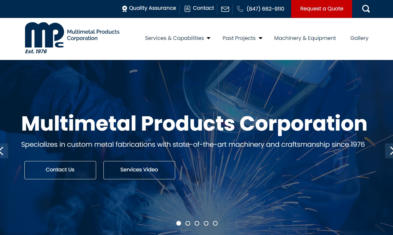 Multimetal Products Corporation Sheet Metal Fabrication