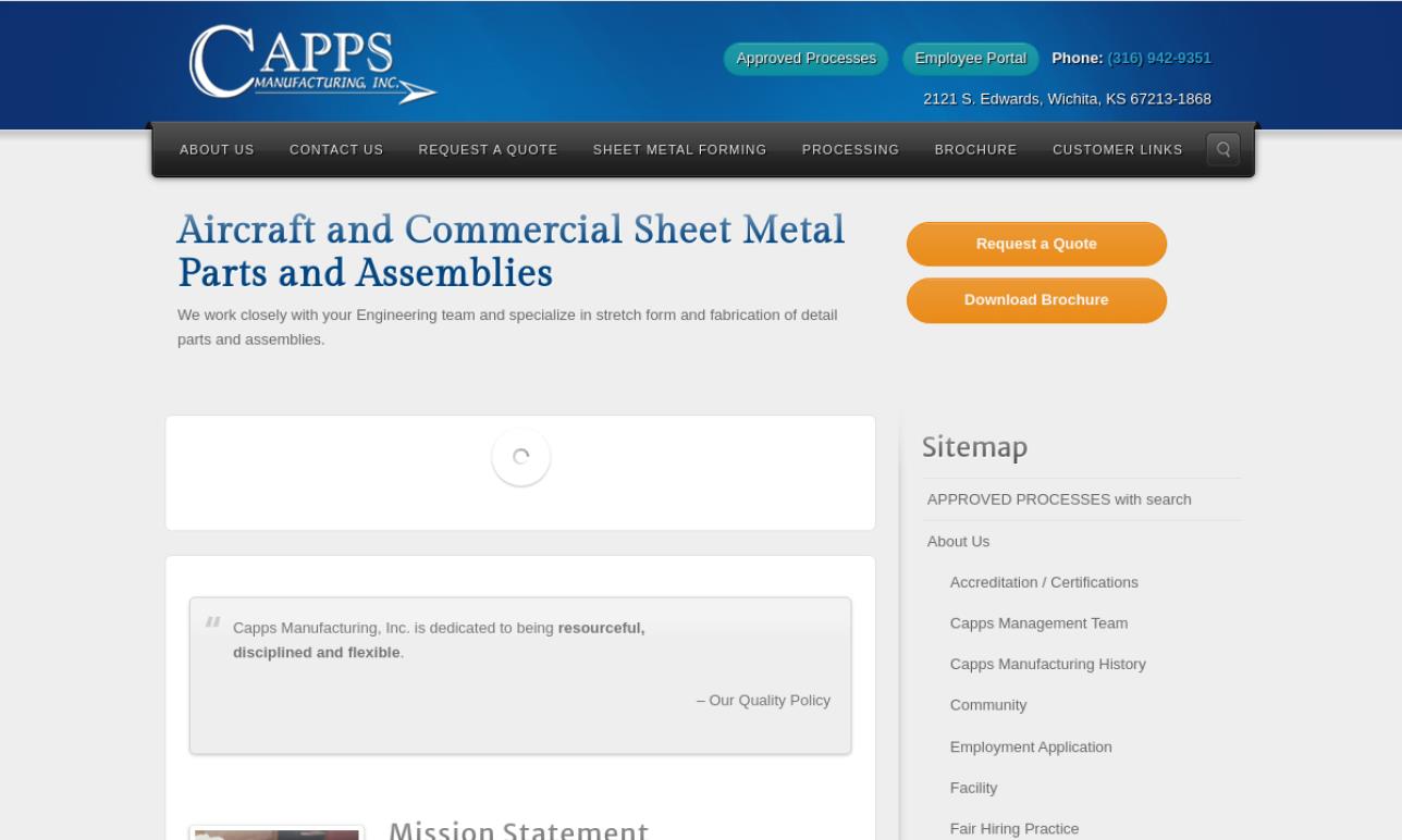 Capps Manufacturing, Inc.