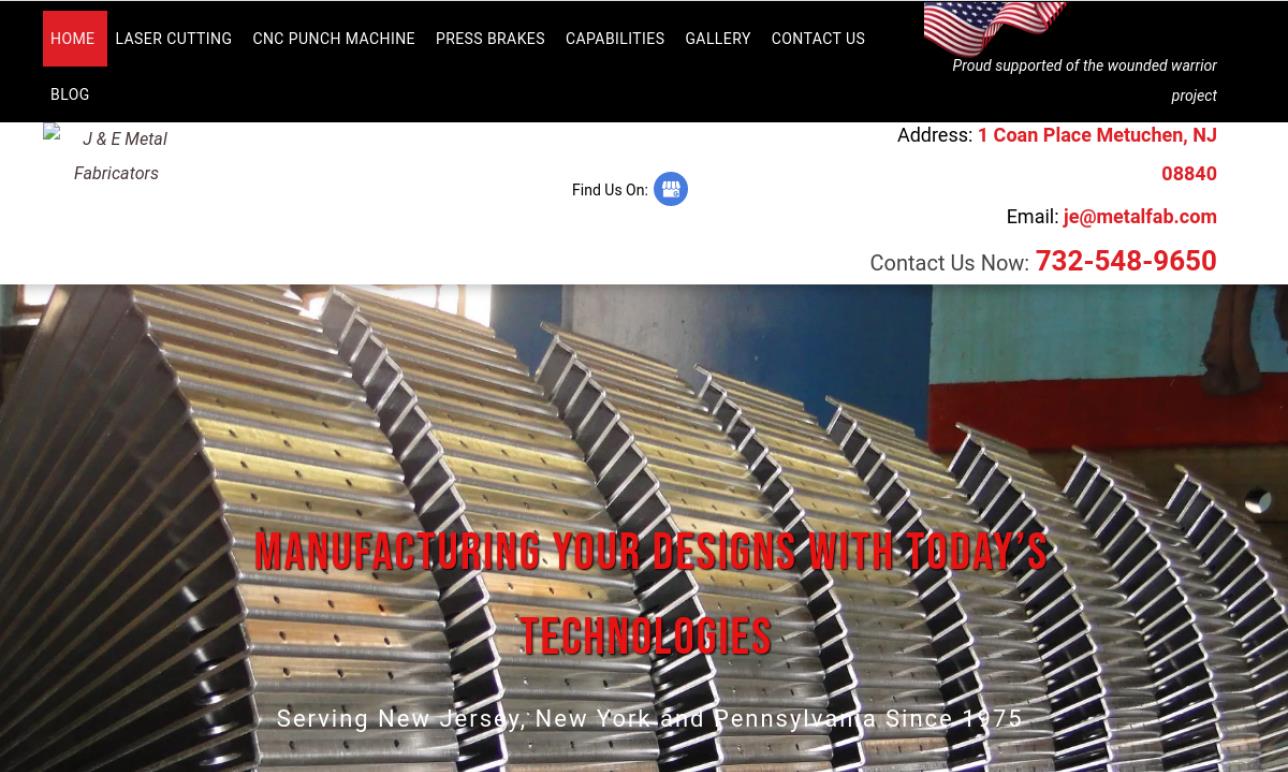 J & E Metal Fabricators, Inc.
